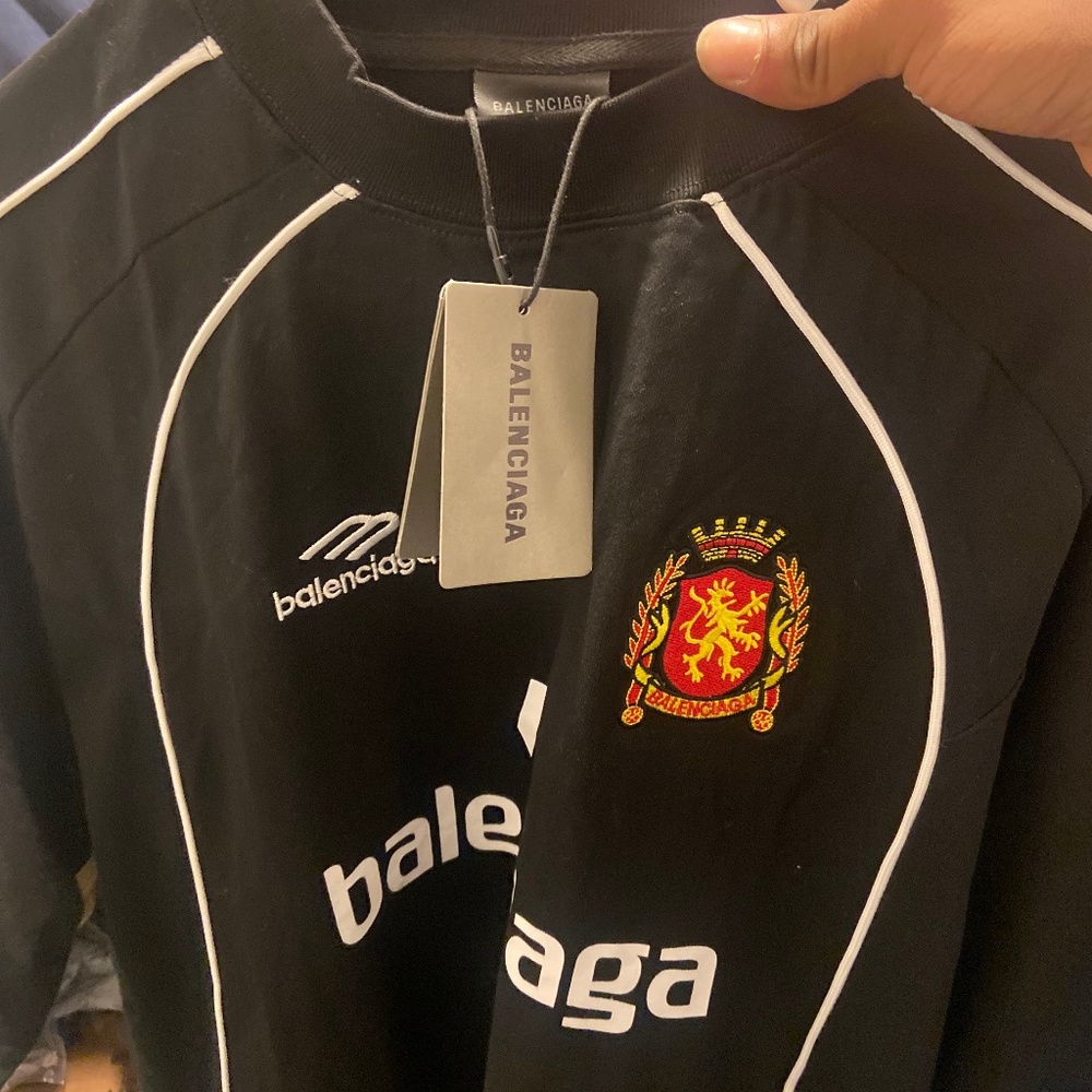 Designer shirt with tag